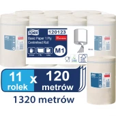 Tork Centerfeed Mini M1 ręcz.pap 120m 21,5cm Biały-25017