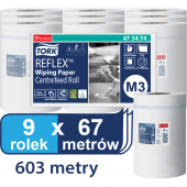 Tork Reflex™ Mini M3 ręcznik  papierowy do rąk 67m-24581