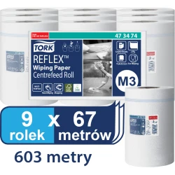 Tork Reflex™ Mini M3 ręcznik  papierowy do rąk 67m-24581