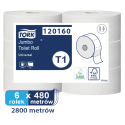 Tork Jumbo T1 papier toaletowy 480 m Szary-25031