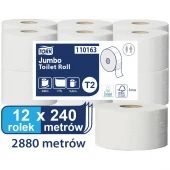 Tork Mini Jumbo T2 papier toaletowy 240 m Biały-24623