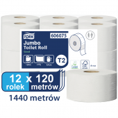 Tork Mini Jumbo T2 papier toaletowy 120m 2w Biały-20762