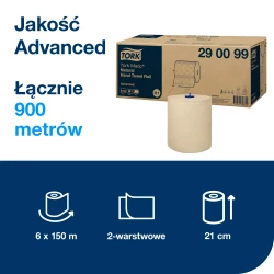 Tork Matic® H1 ręcznik w roli naturalny 150m