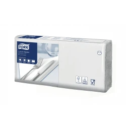 Tork biała serwetka lunchowa 33x33 200szt-16162