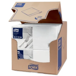 Tork biała serwetka lunchowa 33x33 200szt-20922
