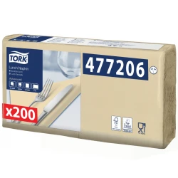 Tork piaskowa serwetka lunchowa 33x33 200szt-17687