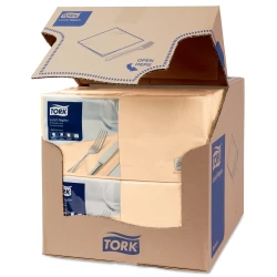 Tork piaskowa serwetka lunchowa 33x33 200szt-25405
