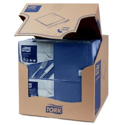 Tork ciemna niebieska serwetka lunchowa 33x33-16317