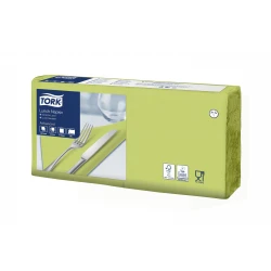 Tork limonkowa serwetka lunchowa 33x33 200 szt-25452