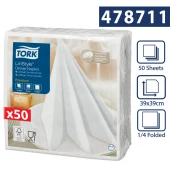 Tork Linstyle® biała serwetka obiadowa, składane-24584