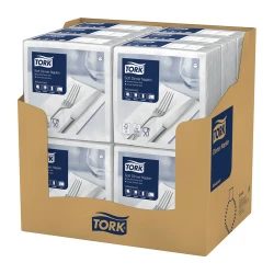 Tork biała serwetka obiadowa 39x39 100szt-16207