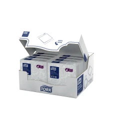 Tork biała serwetka obiadowa Premium-25493