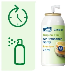 Multipack 8x 236051 Tork A1 owocowy odświeżacz powietrza