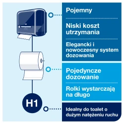 Multipack 3x 290016 Tork Matic H1 Ręcznik ekstra miękki w roli 100m