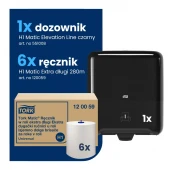 Starter Pack H1: Ręcznik 120059 + Dozownik Matic 551008