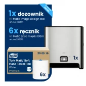Starter Pack H1: Ręcznik 290016 + Dozownik Matic Sensor 460001