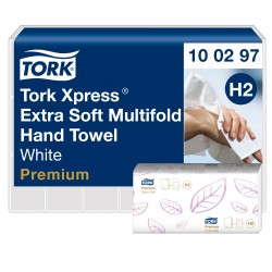 Multipack 3x 100297 Tork Xpress H2 Ręcznik ekstra miękki w składce