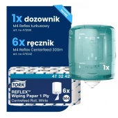 Starter Pack M4 : Ręcznik 473242 + Dozownik Reflex 473180