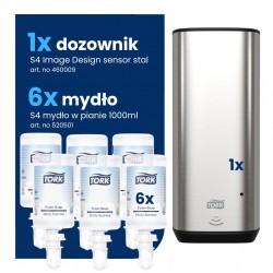 Starter Pack S4: Mydło w pianie 520501 + Dozownik mydła w pianie sensor 460009