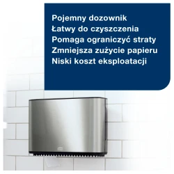 Starter Pack T2: Papier toal. 110253 + Dozownik Mini Jumbo 460006