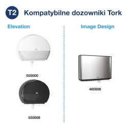 Multipack 3x 110253 Tork Mini Jumbo T2 papier toal. miękki 170m