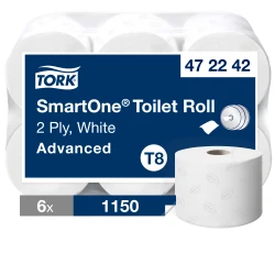 Multipack 6x 472242 Tork SmartOne T8 papier toal. 207 m