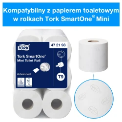 Starter Pack T9: Papier toal. 472193 + Dozownik SmartOne Mini 681008
