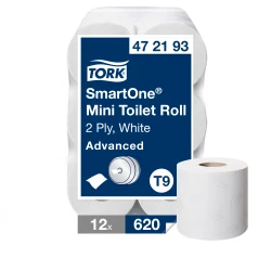 Multipack 3x 472193 Tork SmartOne Mini T9 papier toal. 112mMultipack 3x 472193 Tork SmartOne Mini T9 papier toal. 112m