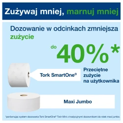 Multipack 3x 472193 Tork SmartOne Mini T9 papier toal. 112m