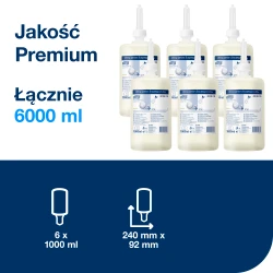 Tork S1 mydło w płynie ekstra higieniczne 6 x 1000 ml
