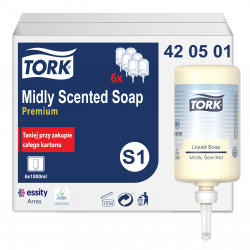 Tork S1 mydło w płynie delikatne kremowe 6 x 1000 ml