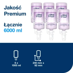 Tork S4 mydło w płynie luksusowe i delikatne 6 x 1000 ml