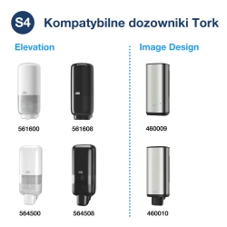 Tork S4 mydło w pianie delikatne Jasno żółty-25532