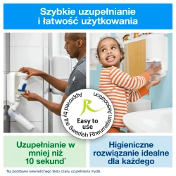 Tork S4 mydło w pianie delikatne Jasno żółty-25532