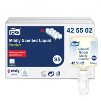 Tork S5 delikatnie perfum. mydło w płynie 8 x 525 ml Tork S5 delikatnie perfum. mydło w płynie 8 x 525 ml