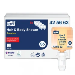 Tork S5 luksusowy żel pod prysznic 8 x 525ml