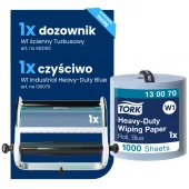 Starter Pack W1: Czyściwo 130070 + Dozownik ścienny 652100
