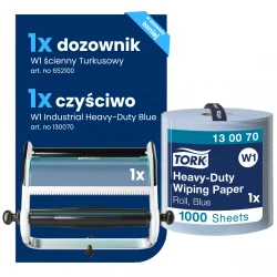 Starter Pack W1: Czyściwo 130070 + Dozownik ścienny 652100
