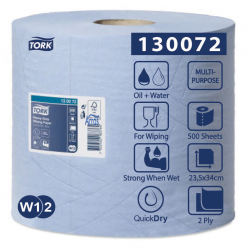 130072 Tork czyściwo papierowe 2w 170m 23,5cm Blue W1/W2-25119