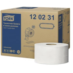 Tork Mini Jumbo T2 papier toaletowy 170m Biały-20287