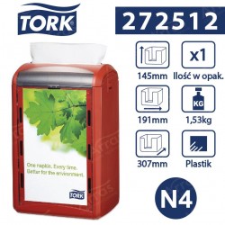 Tork Xpressnap® N4 dozownik serw.w składce Czerwon-22492