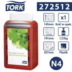 Tork Xpressnap® N4 dozownik serw.w składce Czerwon-22492