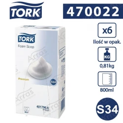 Tork Luksusowe Mydło w piance s34 800ml-22630