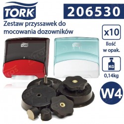 Tork zestaw przyssawek do mocowania dozowników W4-22783