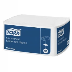 Tork Counterfold N1 serweteki dyspenserowe biały-23247