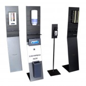 Stojak dezynfekcyjny z dozownikiem sensor Inox-23331