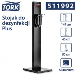 511992 Tork stojak do dezynfekcji Plus, aluminiowy 511992-24493
