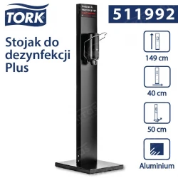 Tork stojak do dezynfekcji Plus, aluminiowy 511992-24493