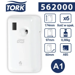 Tork A1 doz. odświeżaczy powietrza w sprayu Biały-24603