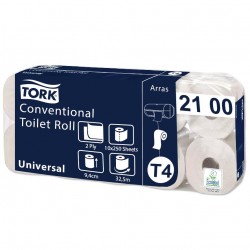 2100 Tork T4 papier toalet. w rolce konw.34,5m 2w-24931
